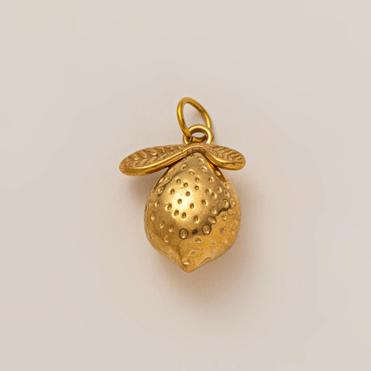 Gold Lemon Charm