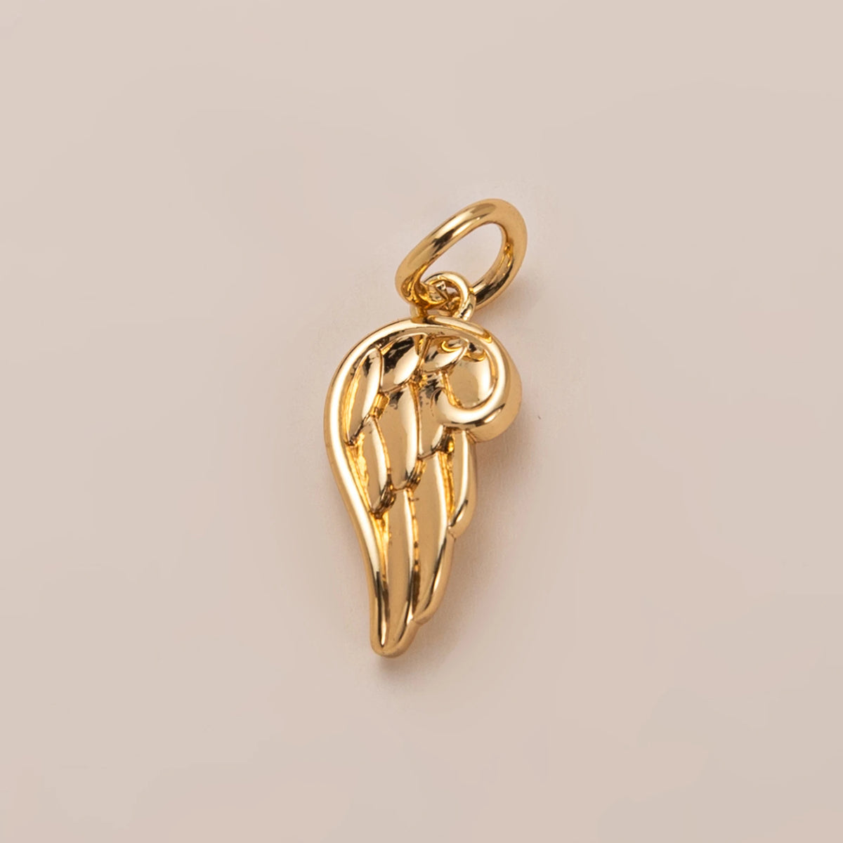 Gold Wing Charm