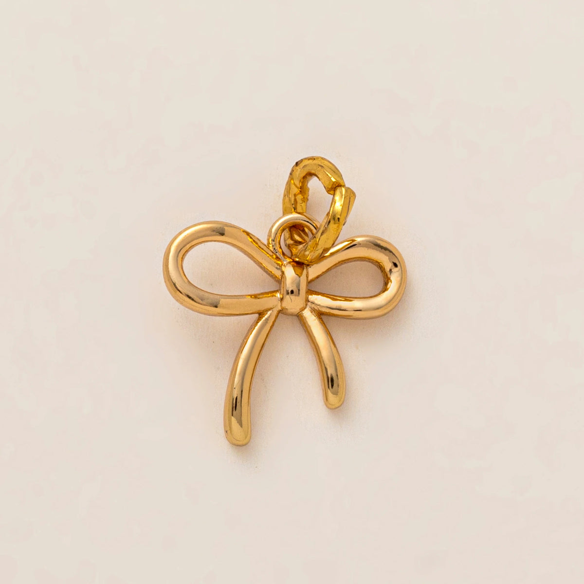 Gold Bow Charm