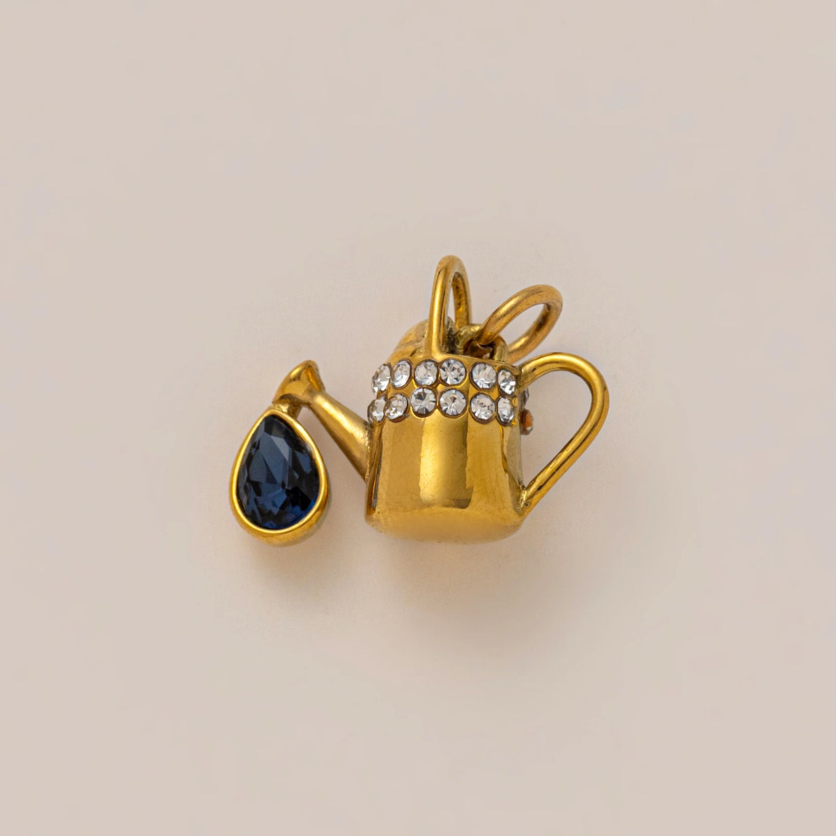 Gold Teapot Charm