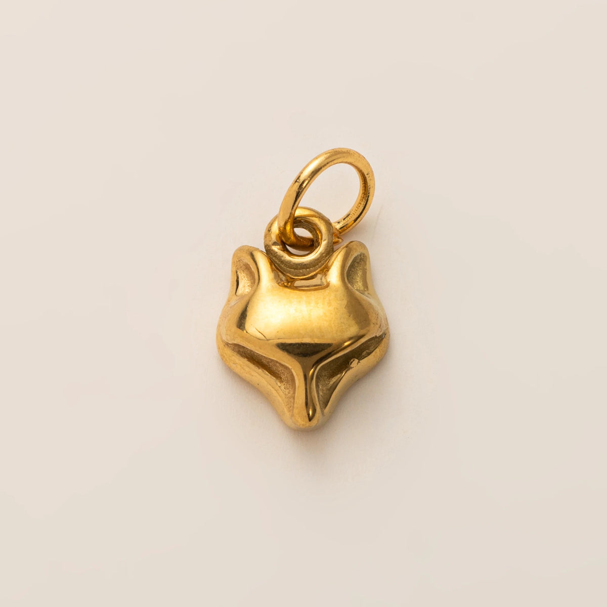 Gold Fox Charm