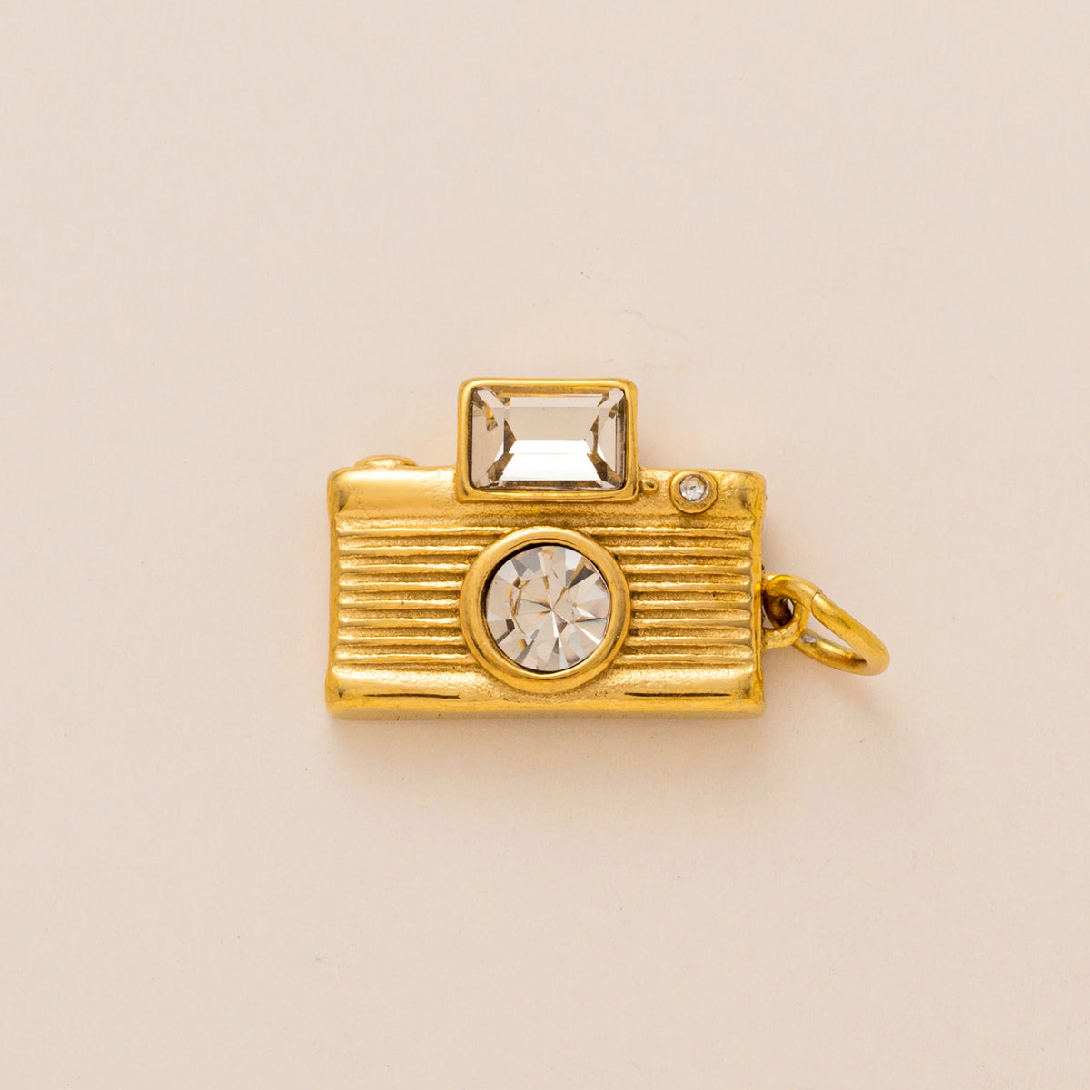 Gold Camera Charm