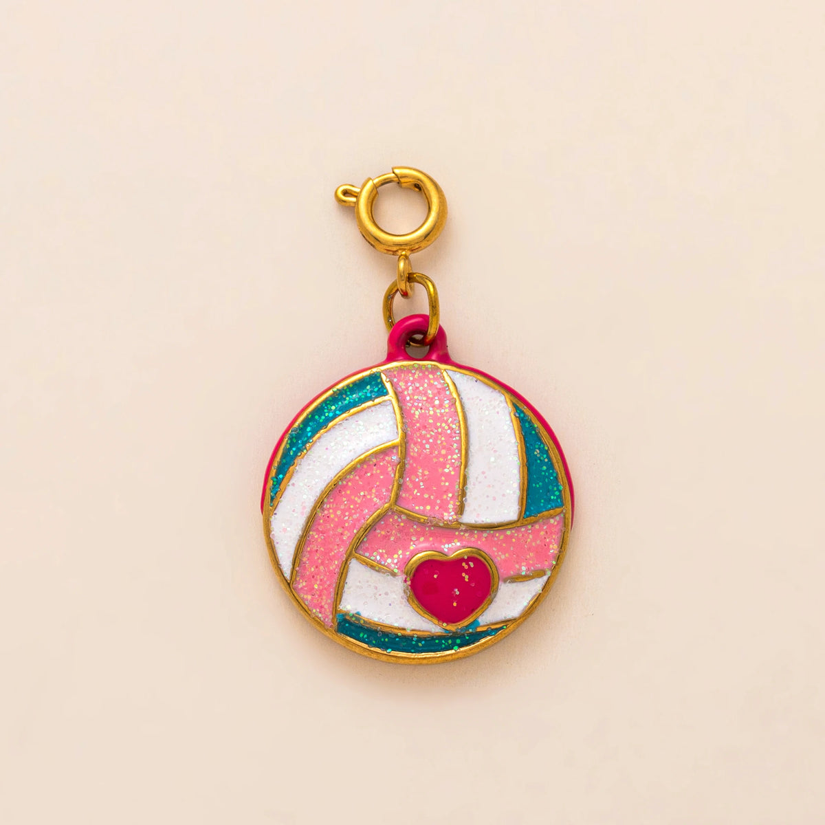 Gold Beach Ball Charm