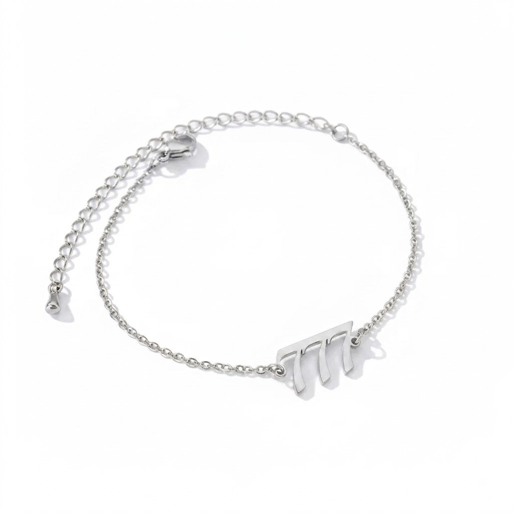 Engelennummer Armband Zilver