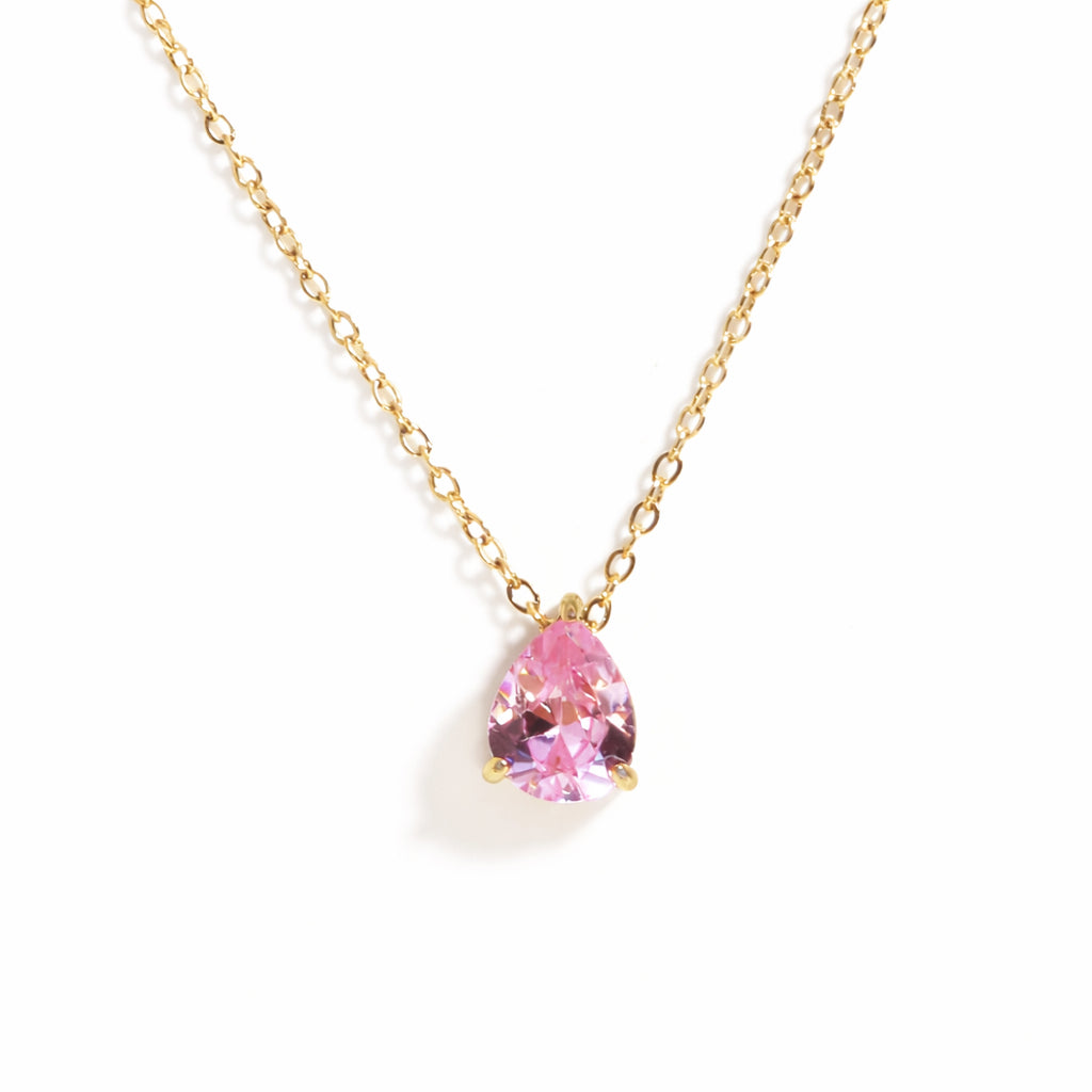 Gouden Geboortesteen Ketting